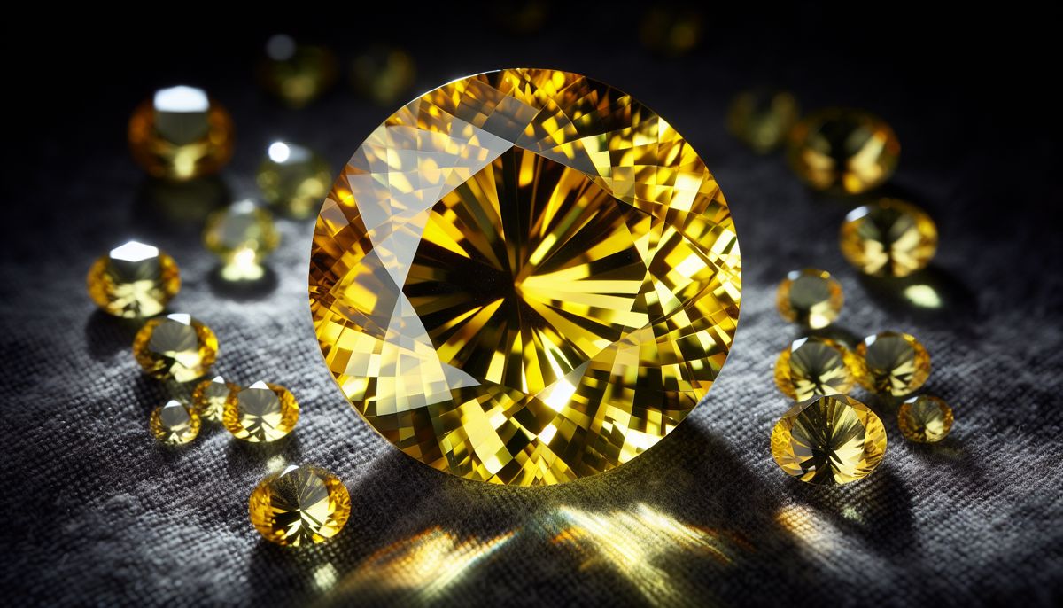 Yellow tourmaline sales